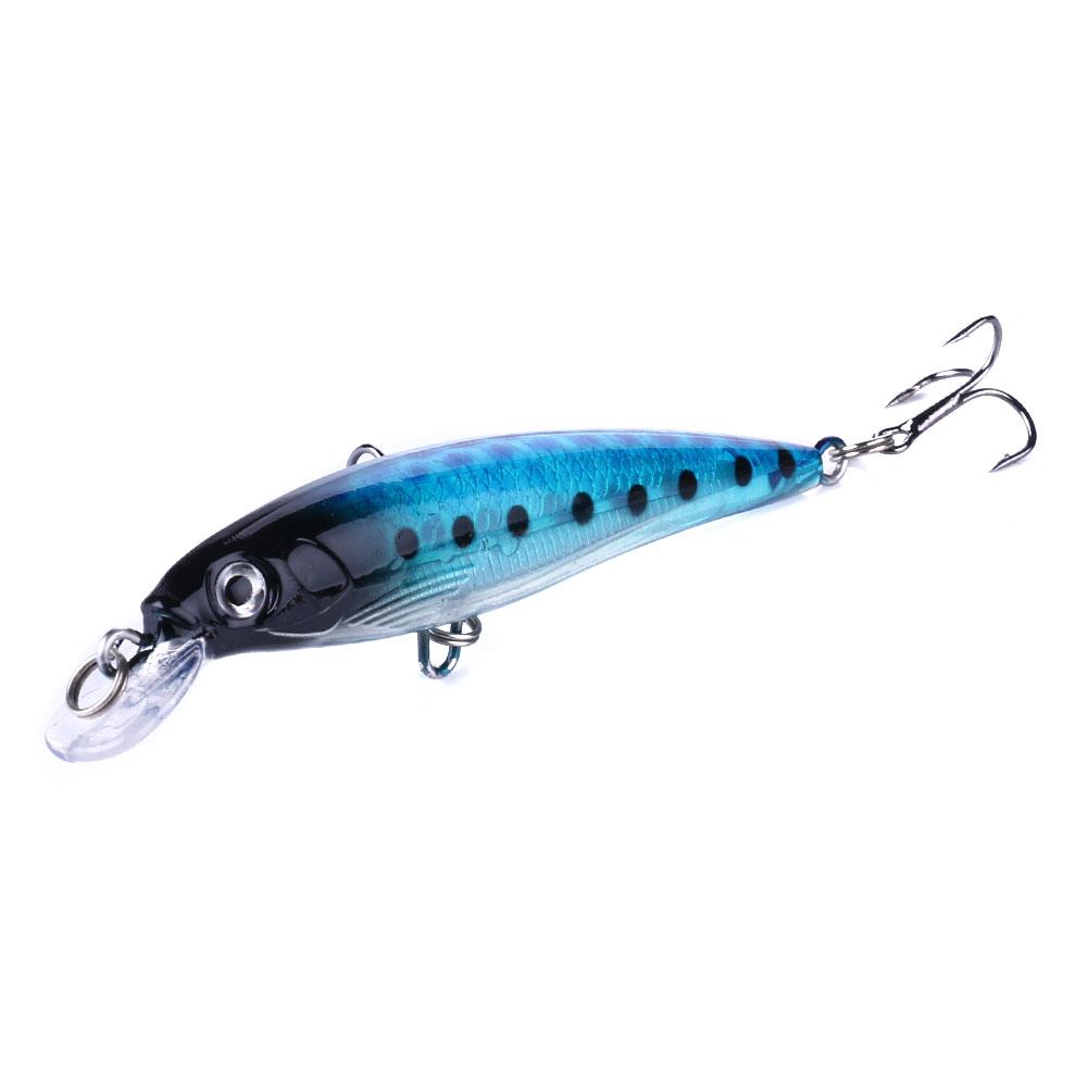 1Pcs Minnow Lure 8.5cm 7.2g For Sea Carp Fishing  Bait Accessories Jig Hooks Tool Wobblers