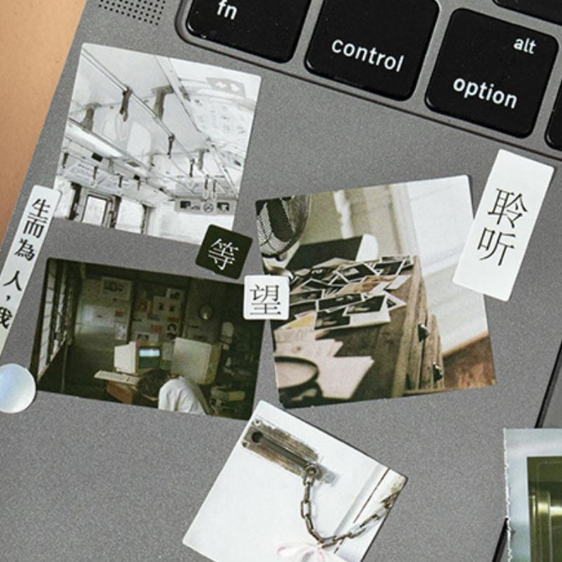 20 Sheets Limited Time Series Decorative Handmade Scrapbooking Material Diary Album Craft Supplies Die Cut Stickers Book