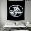 Holden Wall Tapestry Aesthetic Wall Hanging Printed Fabric Blanket Decorative Tapestries for Bedroom Living Room Home Decor