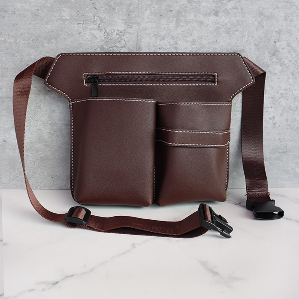 Hairdressing Clips Comb Case PU Leather Bags Holder Tool Hair Scissor Bag Hairdressers