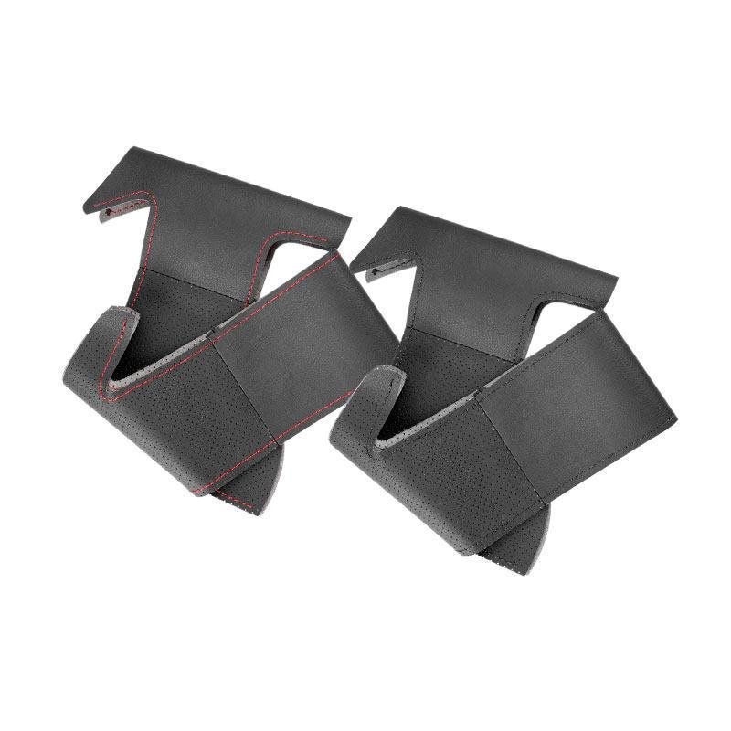 For Nissan 350Z 2003 2004 2005 2006 2007 2008 2009 Car Accessories Inner Perforated Microfiber Leather Steering Wheel Cover Trim