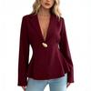 European-American Slim Fit Women's Blazer Cardigan - 2026 New Fashion Temperament Style