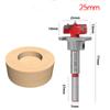 Adjustable Hinge Boring Bit Set 15-35mm - Carbide Tipped Flat Wing Drill for Cabinet Doors with Depth Stop & Guide Bushings