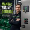 Low Oil Pressure Alarm Generator Controller Board Engine Monitoring Panel  For Generators