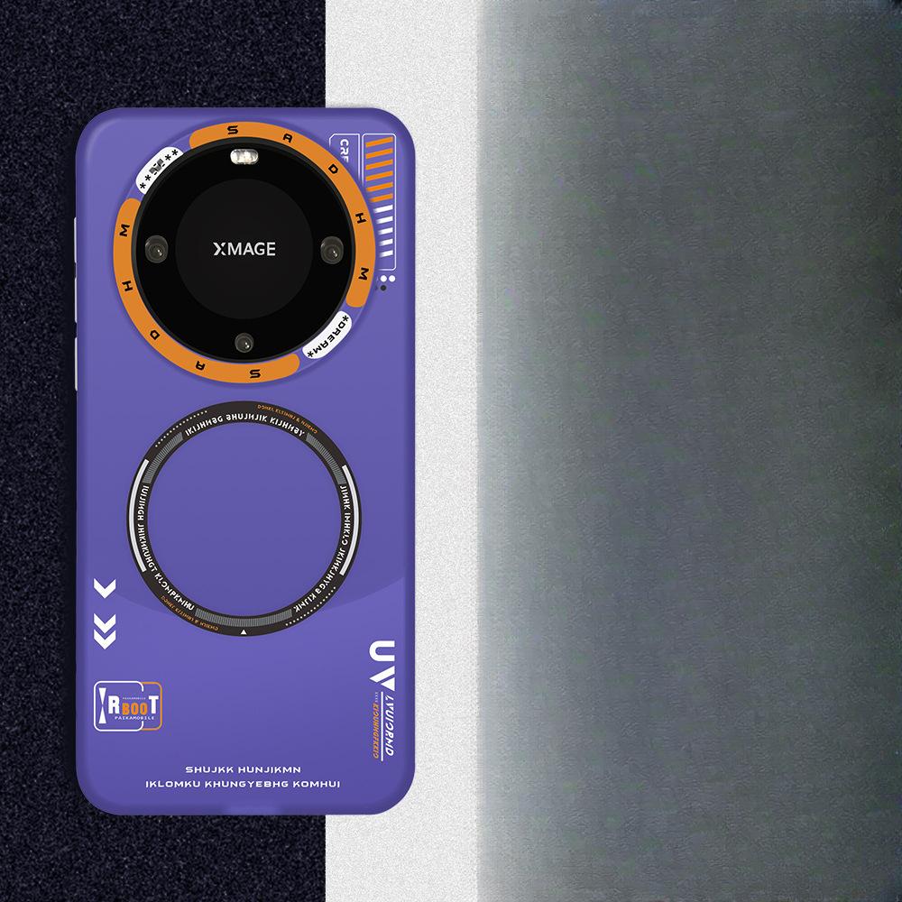 

Матовый чехол для телефона Huawei Mate60pro с магнитом M2 подходит для противоударного чехла Mate50PRO Mate40