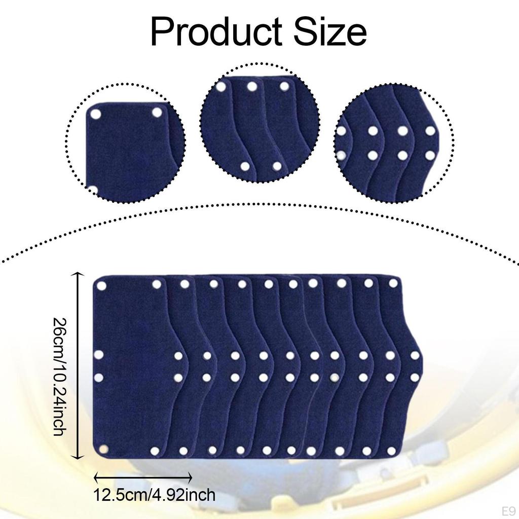 10 Hat Sweatband, Comfortable Replacement for Helmet Accessories