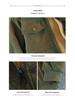 Men's Thick Corduroy Jacket with Fleece Lining - Long Sleeve Warm Cotton Outerwear