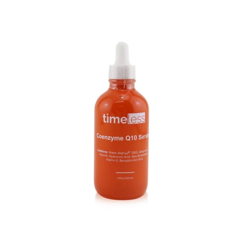 Timeless Skin Care Koenzym Q10 Serum + Matrixyl 3000 + Hyaluronsyre Refill 120ml