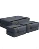 Travel Compression Bag for Large Capacity Small XL Pouch, Travel, Space-Saving, Storage, (2 Items) + (1 Item) (Grotto Gray)