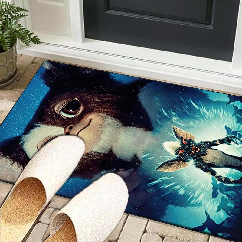 Mysterious Little Monster Office Rug Chair Mat, Game Carpet, Suitable for Front Door, Bedroom, Living Room, Desk, Holiday Gift