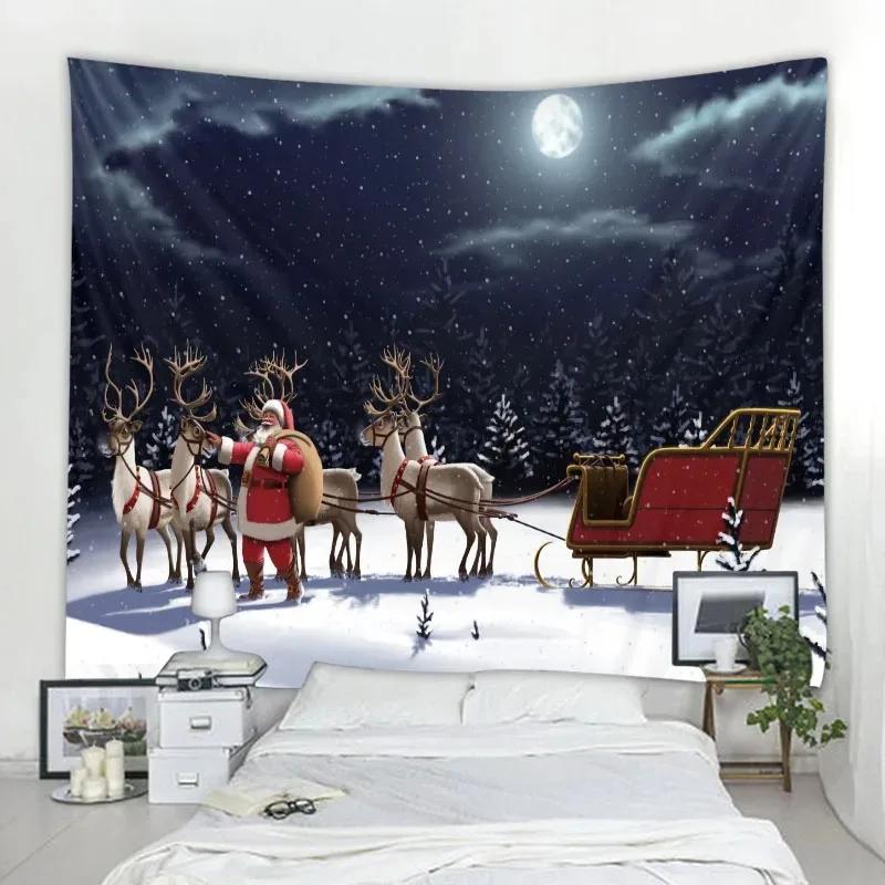 

Украшение на рождественскую елку Гостиная Спальня Дом Настенный декор Гобелен 100x75cm