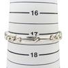 Used GUCCI Bracelet Knot Infinity 17 Silver925 25.6g Silver Chain