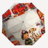 1PC Firefighter Dog Umbrella-8-Rib Reinforced, Automatic Open, Lightweight & Durable, Fashion Accessory for Outdoor, H0373