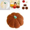Cute Plush Pumpkin Pillow For Halloween And Home Decoration Soft And Skin-friendly Fabric
