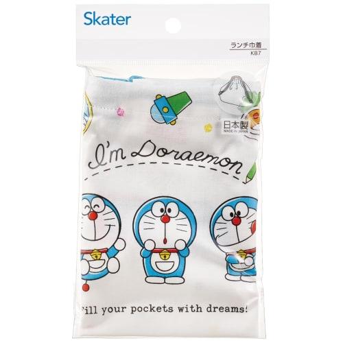 Skater Children's Lunch Box Drawstring Bag Doraemon Line Design Sanrio Made In Japan KB7-A