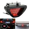 Universal F1 Style 12LED Red Car Third Rear Tail Brake Stop Safety Light Lamp