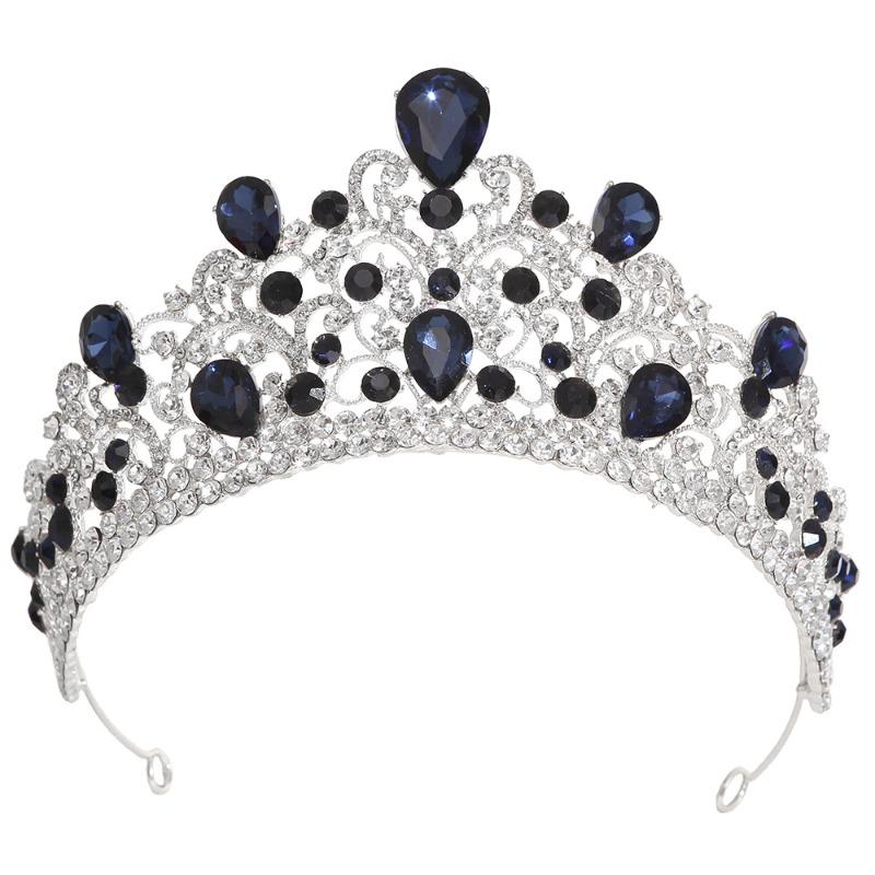Crown Tiara Bridal Hair Accessories Birthday Eighteenth Bar Mitzvah Crown Baroque Party Hair