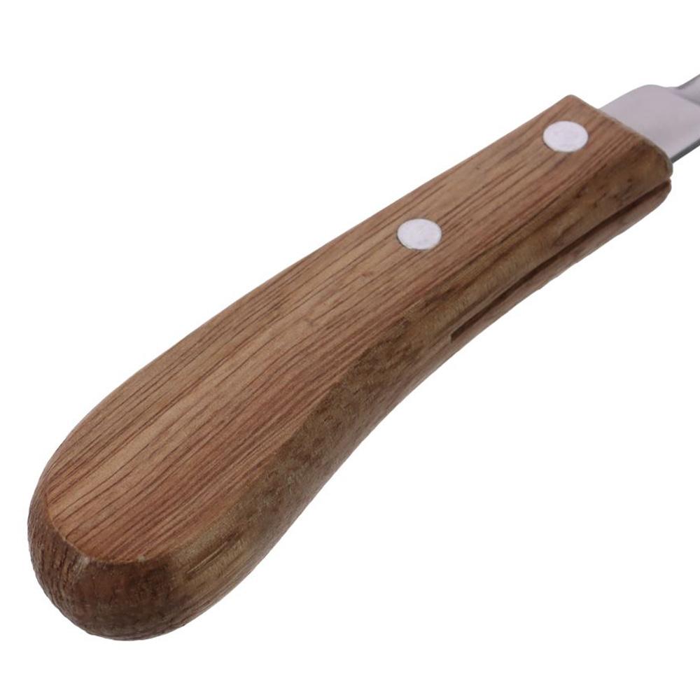 2 Stück Gelb Links und Rechts Hand Hufmesser 8,26 Zoll Hufreparaturhaken Reitsportausrüstung