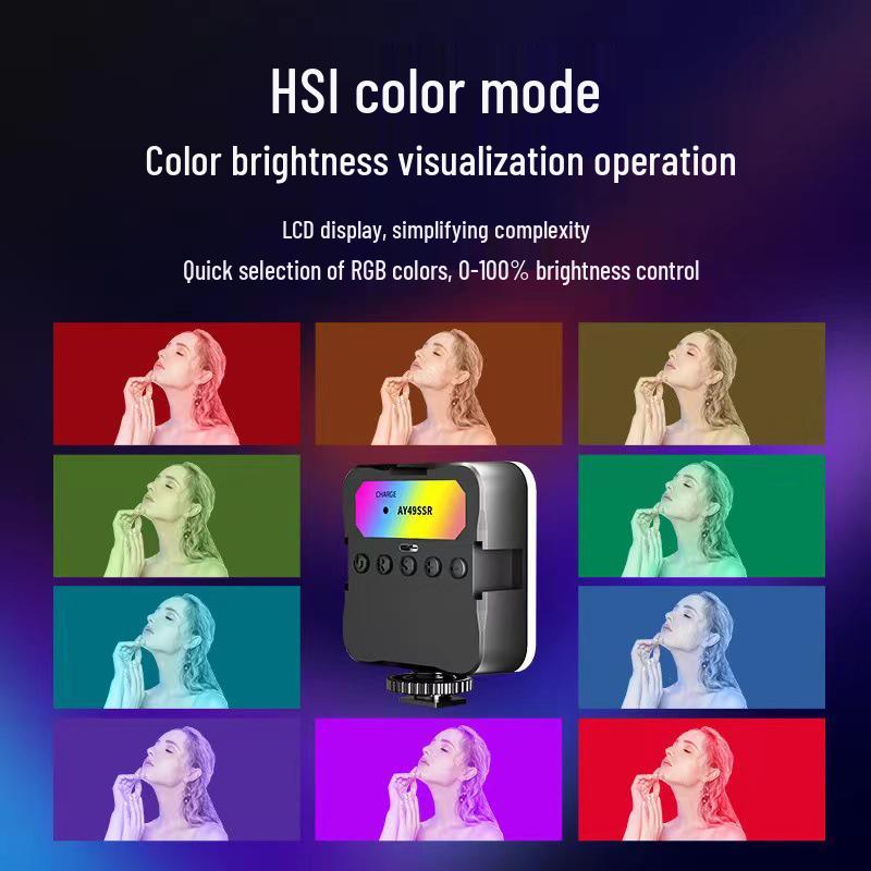 Przenośne Mini Miękkie Światło do Aparatów SLR i Telefonów Komórkowych