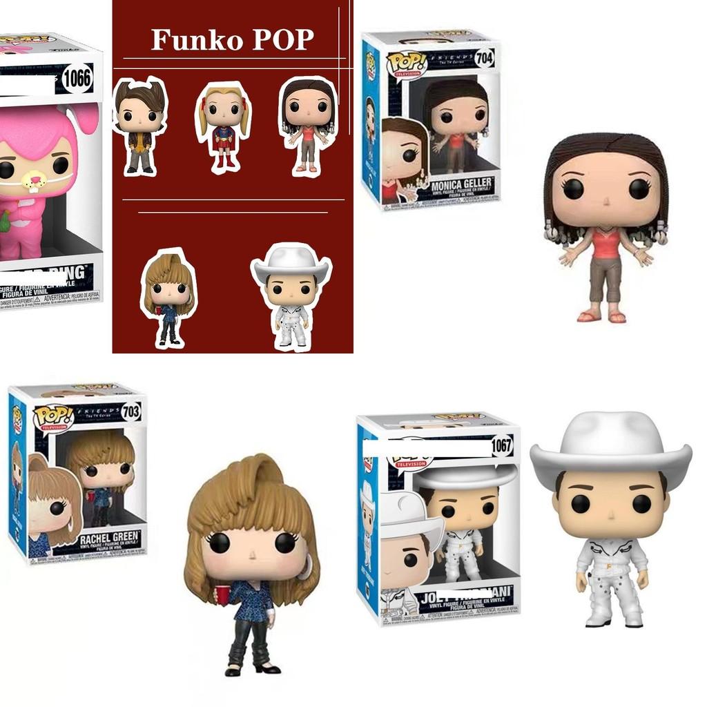 Friends Pop Rachel Ross Monica Chandler Joey Phoebe Action Figure Model For Collectors And Fans