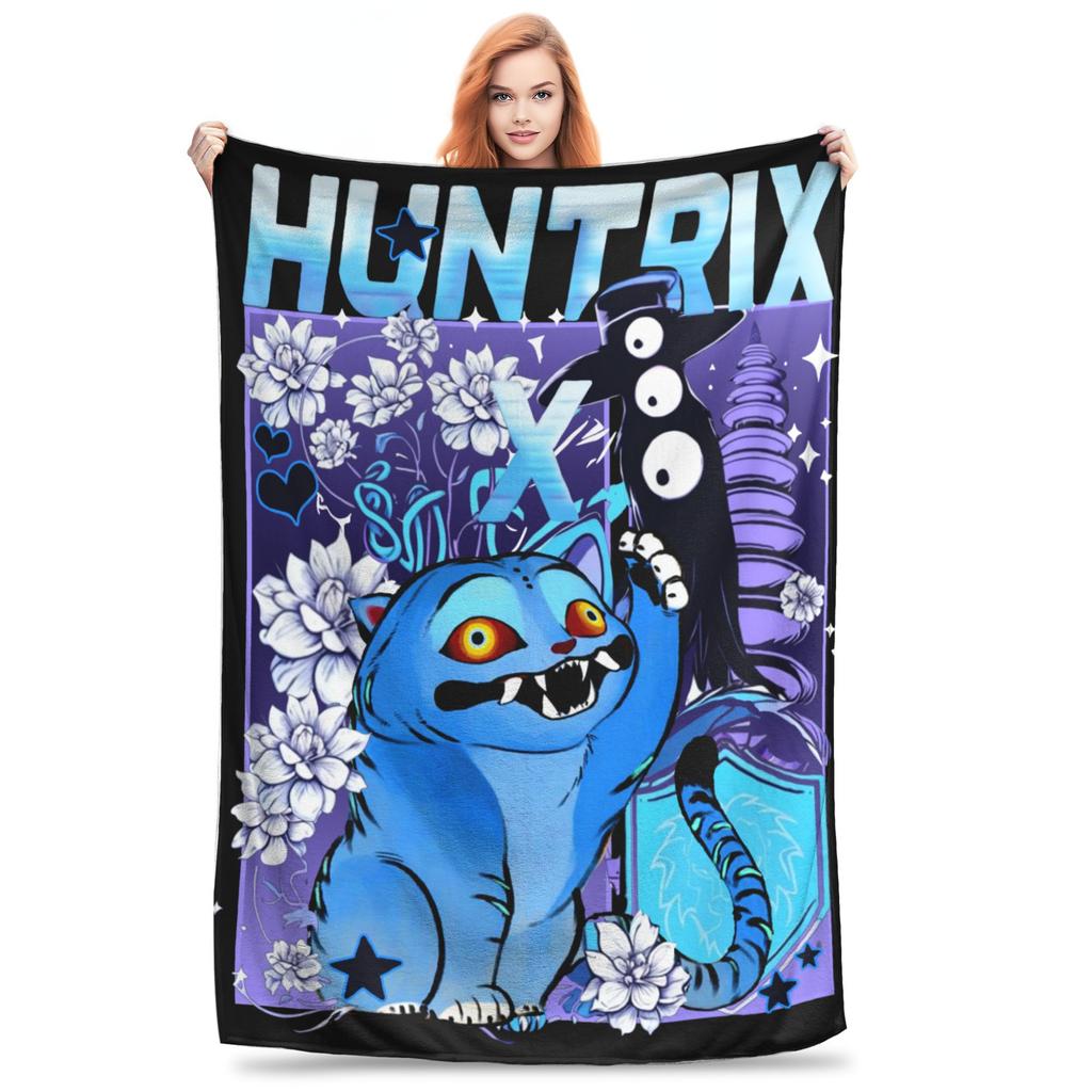 Saja Boys Kpop Demon Hunters Blanket Fleece Spring/Autumn Jinu  Multifunction Warm Throw Blankets for Sofa Car Quilt