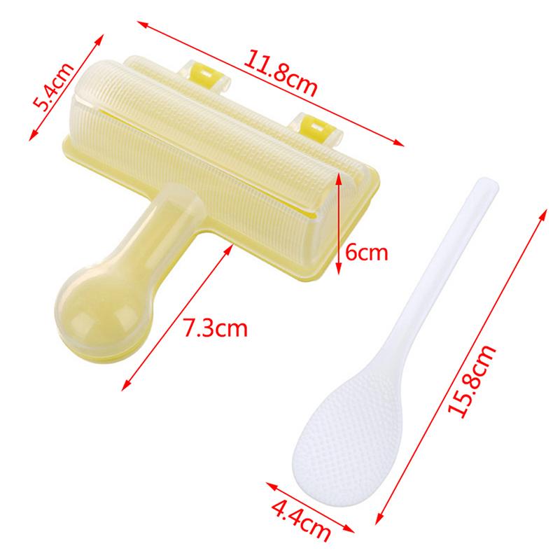 Creativity Diy Rice Ball Molds Sushi Mold Maker Bento Accessories Kitchen Tool Dishwasher Safe For Friends Adults