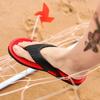 Massage Flip Flops for Men Summer Breathable Beach Shoes Sandals 46 Men Flip Flops Breathable Plus Big Size Men Slippers