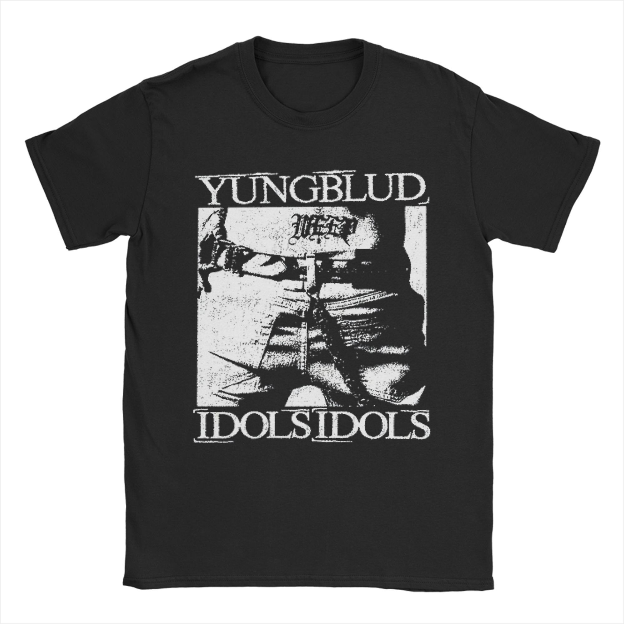 Yungblud Idols 2025 Тур Графический Принт Футболка Мужская Женская 100% Хлопок Футболка Одежда S