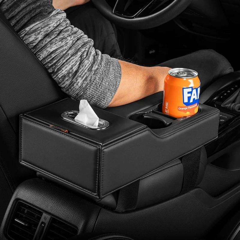 Car Armrest Storage Height Pad For GAC Trumpchi GS3/GS4/M6/M8/Empow Protective Cover Multifunctional Heightening Pad Accessories