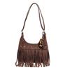 Fashionable and Trendy Retro Fringed Bag, Casual and Stylish Single-shoulder Crossbody Bag