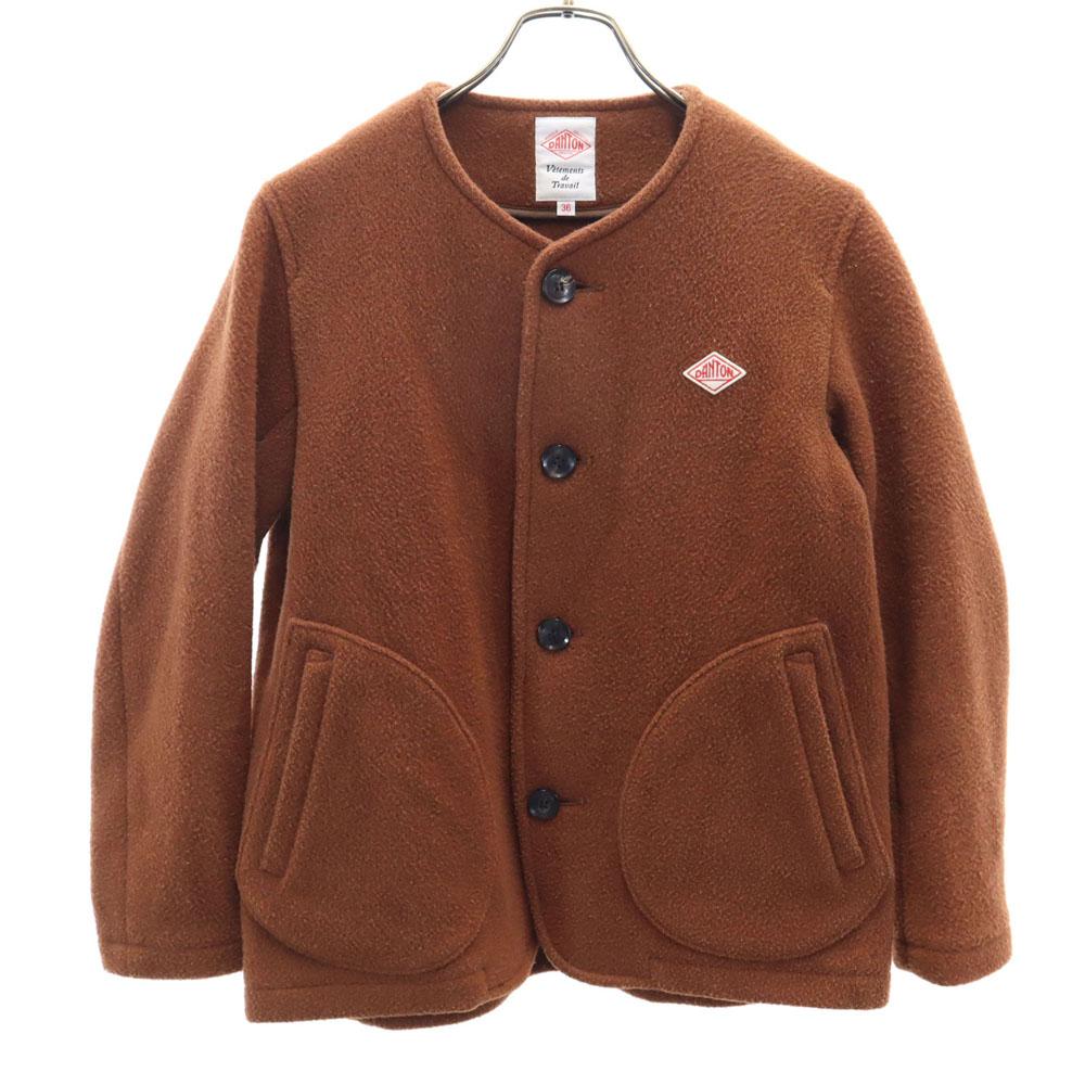 Danton Wool blend Made in Japan No color jacket 36 Brown Women Used