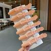6Pcs Colorful Alligator Hair Clips Clamps Hairdressing Professional Salon Hair Grip Crocodile Hairpins Hair Barber Accessories