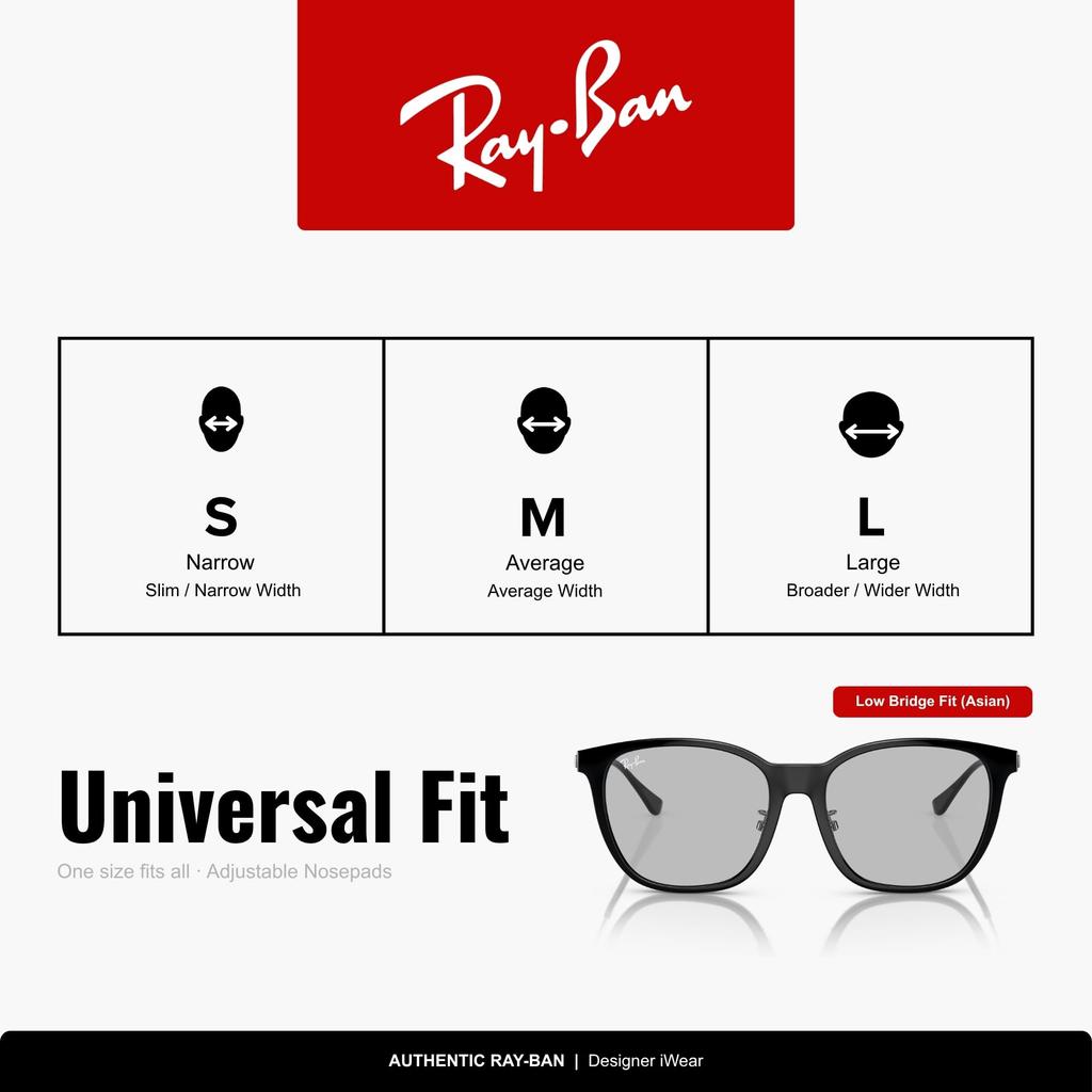 Sunglasses RB4333D Asian Fit Ray-Ban