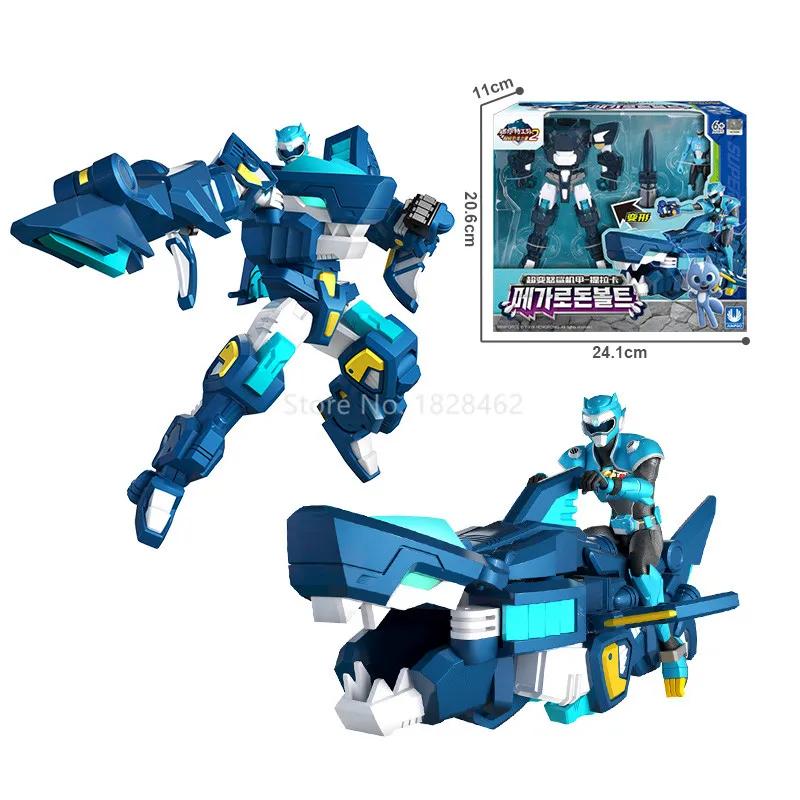 Mini Force 2 Super Dino Power Transformation Robot Toys Action Figures MiniForce X Simulation Animal Deformation Robot Toys