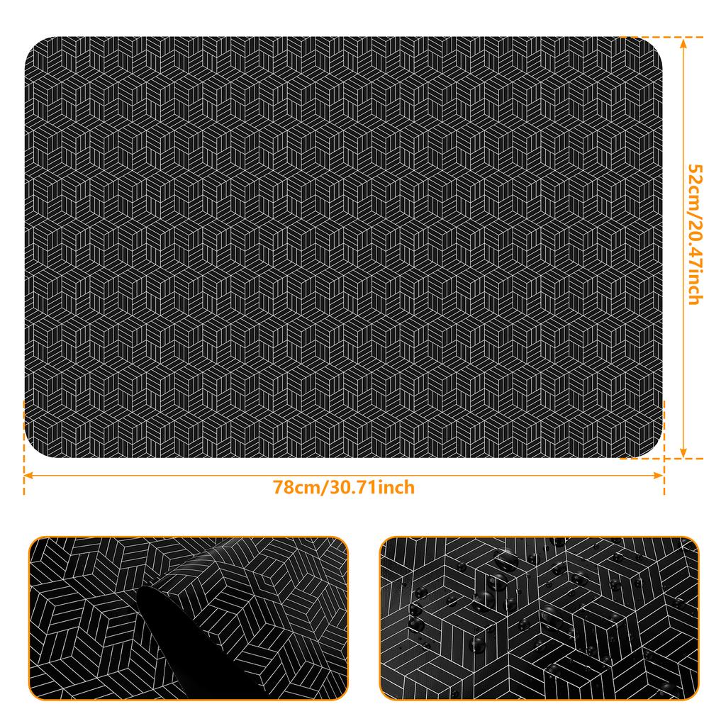 Induction Cooker Covers Silicone Mat Heat-resistant Electric Stove Cover Pad Cooktop Protector Mats Cooking Kitchen Accessories