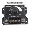 Manual LED Dimmer Kit: 30A Knob-Controlled Monochrome Switch