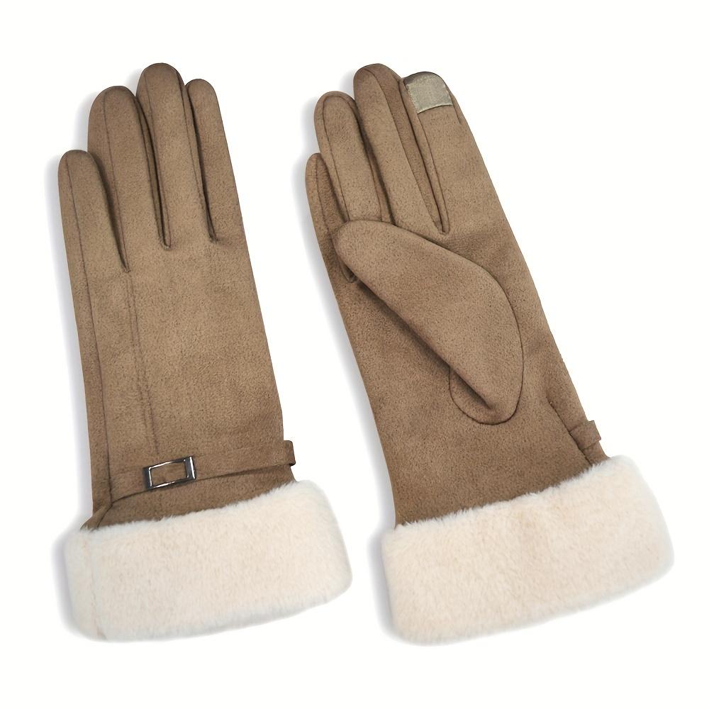 Winter Gloves Women's Warm Gloves for Smartphone, Driving, Skiing, Outdoor Activities