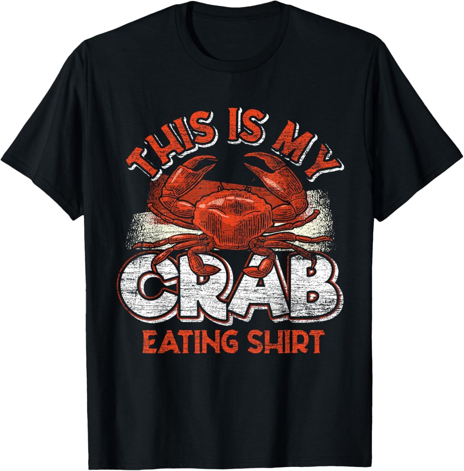 NEW LIMITED! This is My Crab Eating Tee - MADE IN USA L