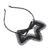 Cute Crown Lace Headband Women Hair Accessory for Halloween Christmas Cosplay Party