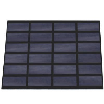 1,5W 6V Mini Polysilizium Solarpanel PET Laminierte Platte DIY Batterieladegerät für Außen