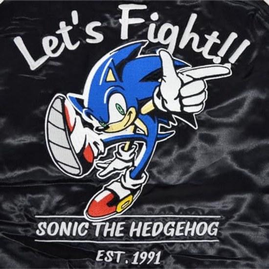 Yoshida Yu Sonic Hedgehog Sukajan Sega Game Outer Embroidery Jacket