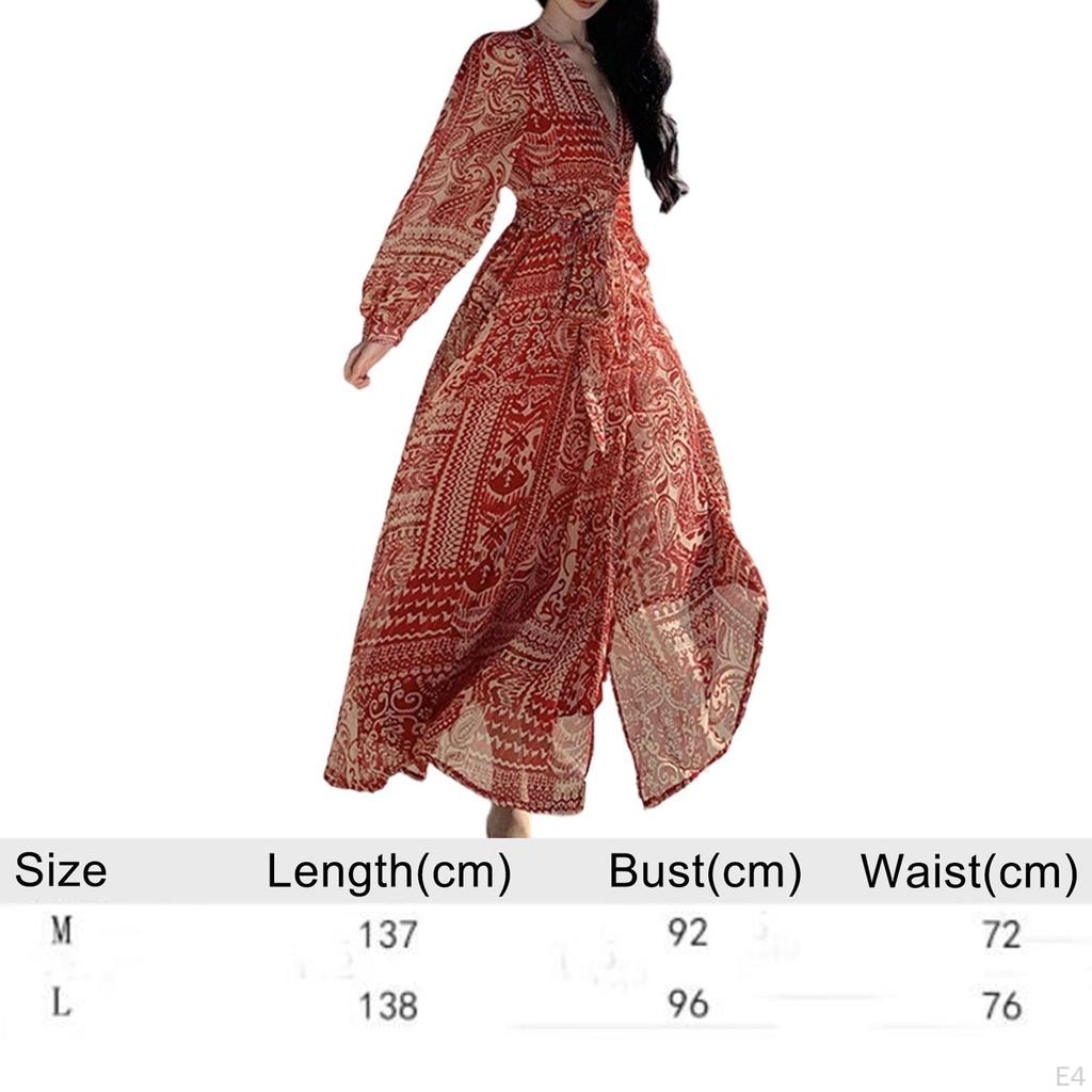 Beach Dress for Women Chiffon Maxi Beachwear Holidays Commuting Office