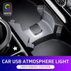 Mini USB LED Car Interior Ambient Atmosphere Light LED Signal Lights Auto Reading Lamp Decorations Car Interior Accessories
