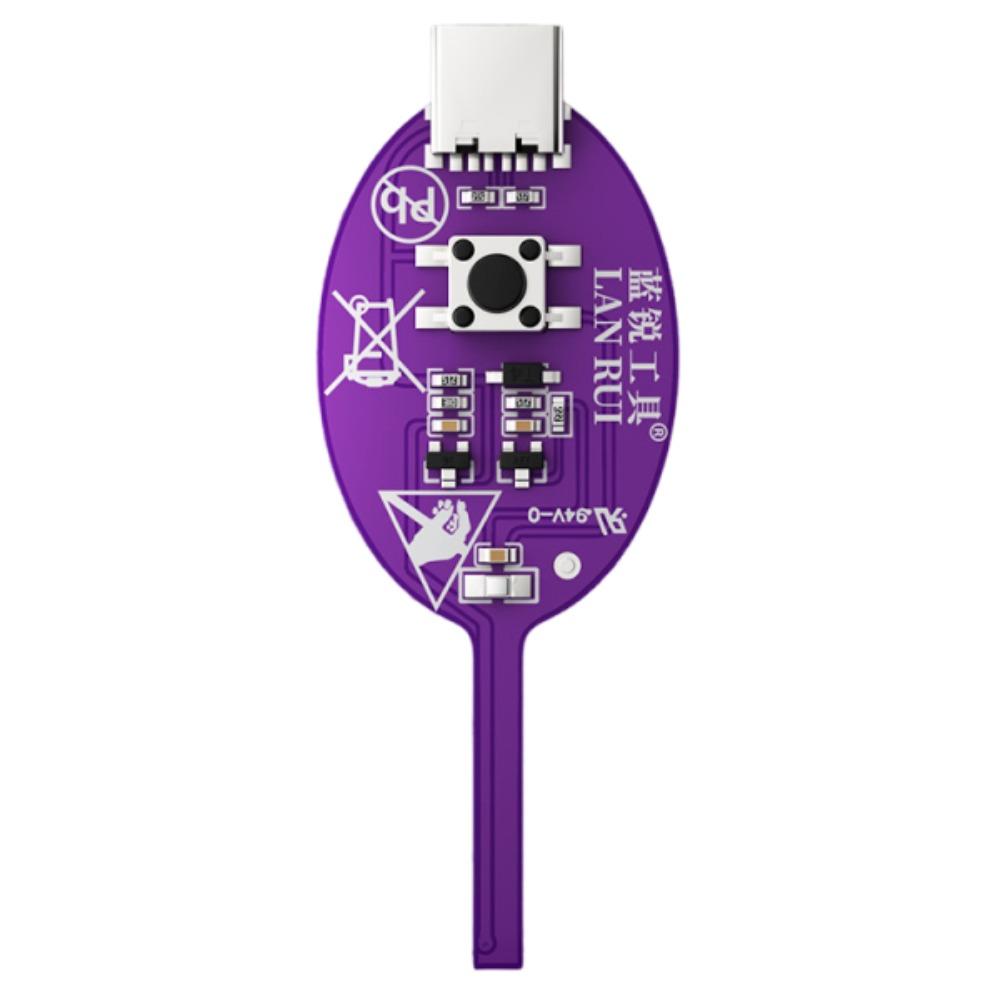 Quick Investigation Motherboard Coil Tester Electromagnetic Induction Tester  PC Repair фиолетовый