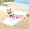 Richard Watterson Print Beach Towel, Large Soft Quick Dry Towel for Beach Camping Swimming