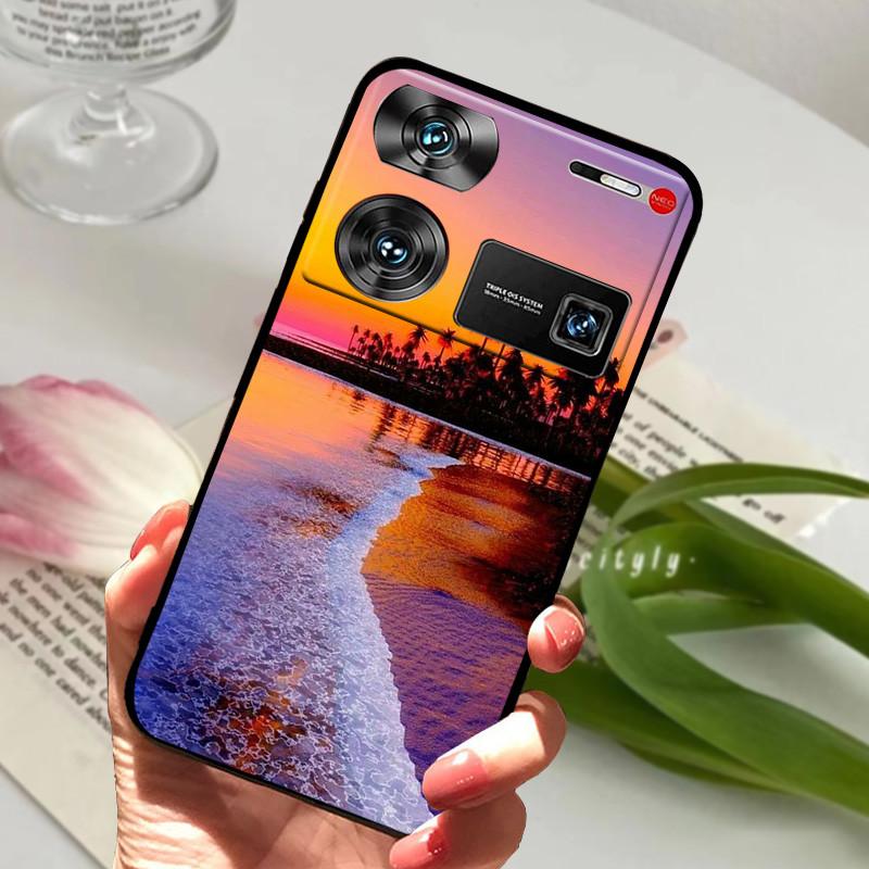 For Nubia Z60 Ultra Case Shockproof Soft TPU Silicone Phone Cover For NUBIA NubiaZ60 Z60Ultra Funda Z 60 Ultra Capa Cute Cartoon