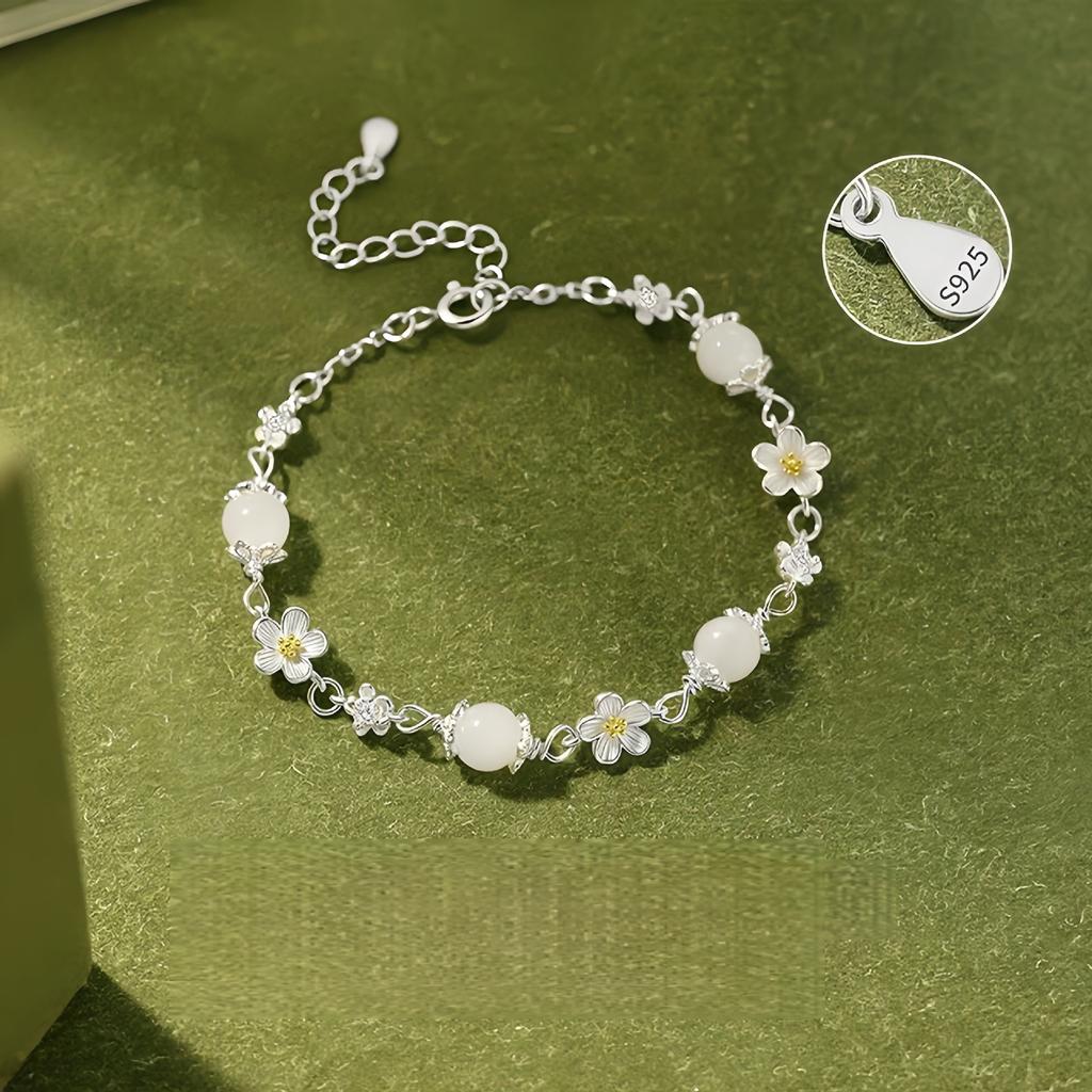 Girls light luxury niche jasmine bracelet exquisite birthday Valentine's Day gift for girlfriend
