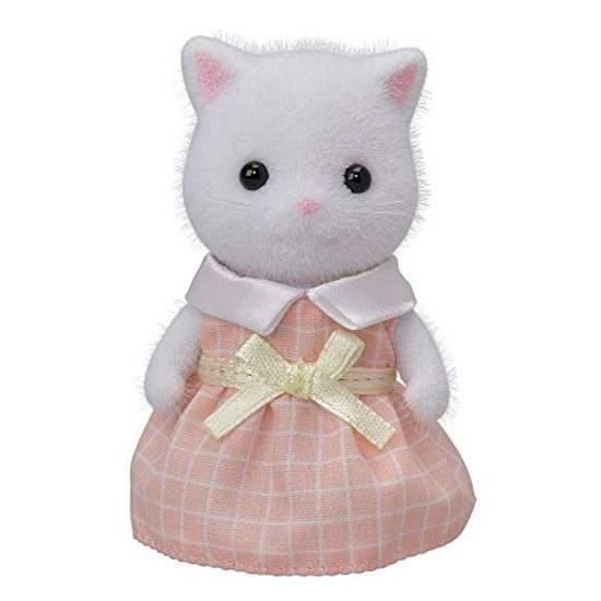 Sylvanian Families Doll Persian Cat Mother N-104 Girl (White) N-105 Set Purchase