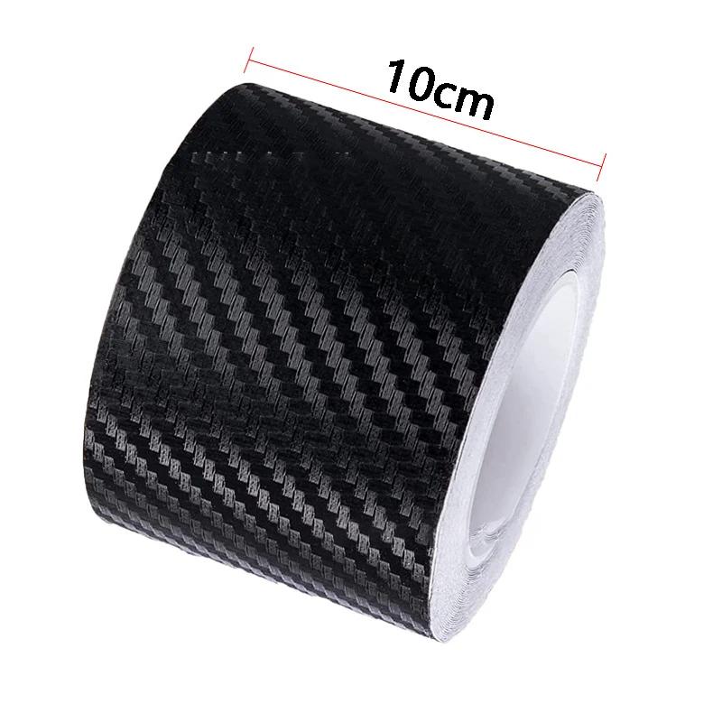 DIY nano 3D carbon fiber car sticker, threshold protection strip, bumper tape, motorcycle, bicycle waterproof Accessories