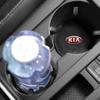 1/2 Stück Auto Getränkehalter Pad Leder Schlitz Rutschfeste Untersetzermatte Auto Styling Für KIA Rio Ceed Sportage Cerato Soul Sorento Flip R K2 K3 K5 k6 K7 K8 Soul